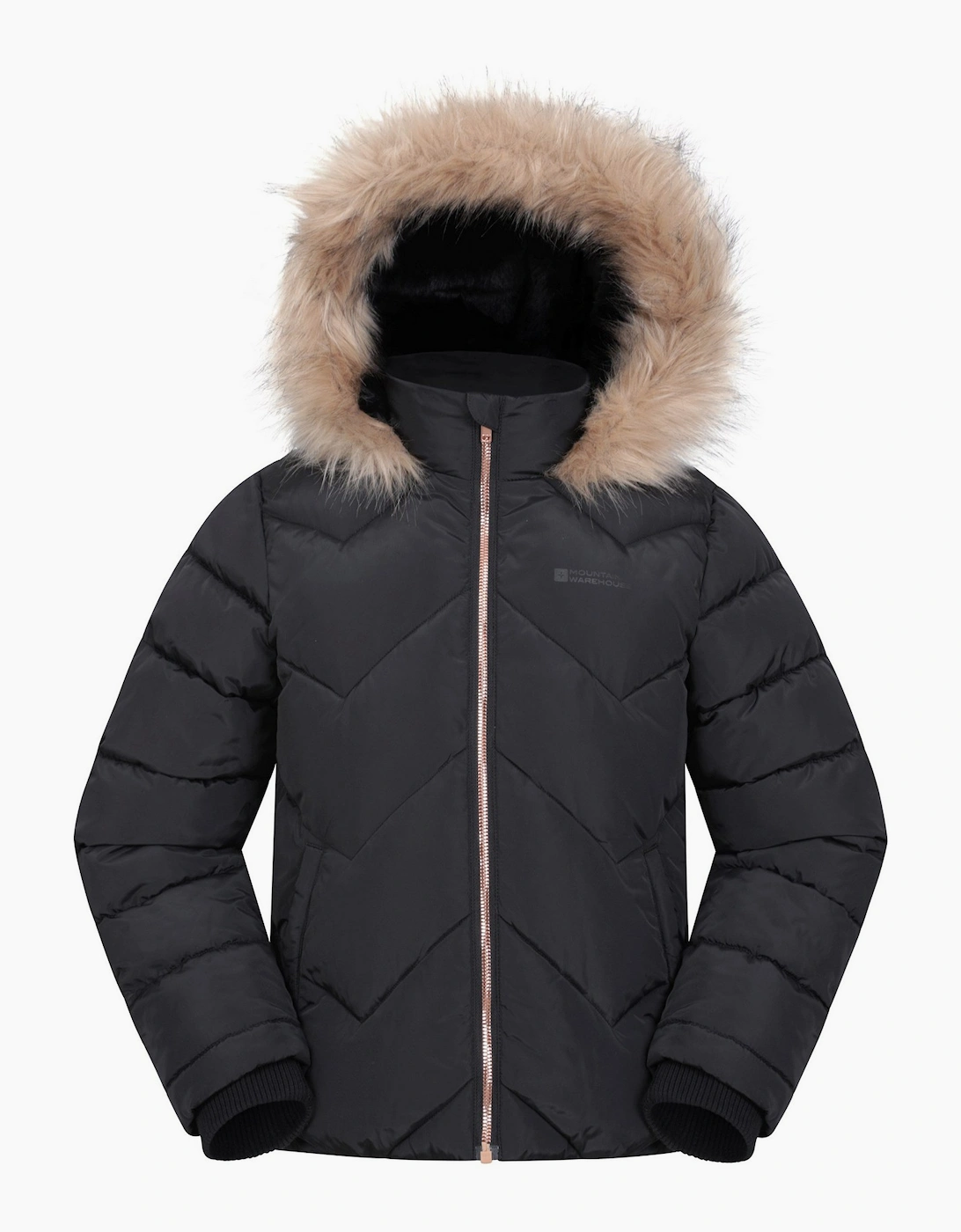 Mountain Warehouse Mountain Warehouse Childrens/Kids Galaxy Short Padded Jacket - Black