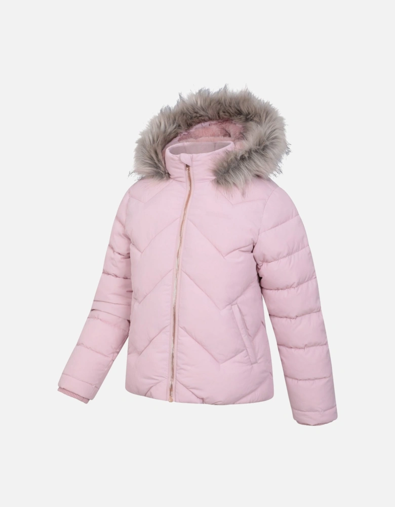 Childrens/Kids Galaxy Short Padded Jacket