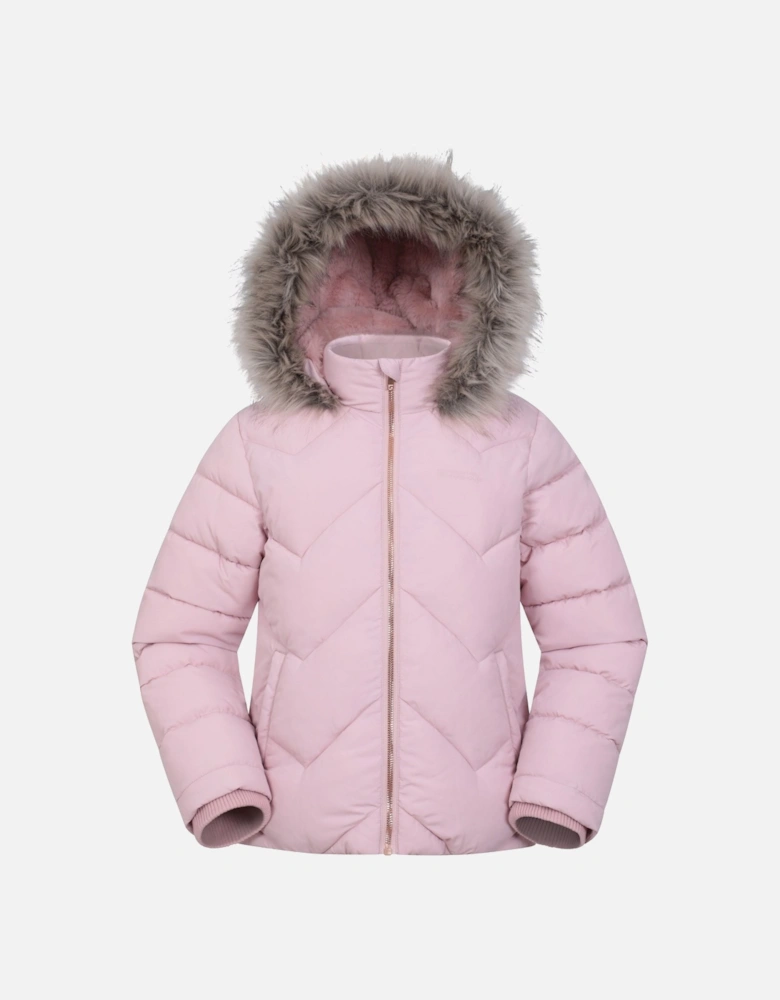 Childrens/Kids Galaxy Short Padded Jacket