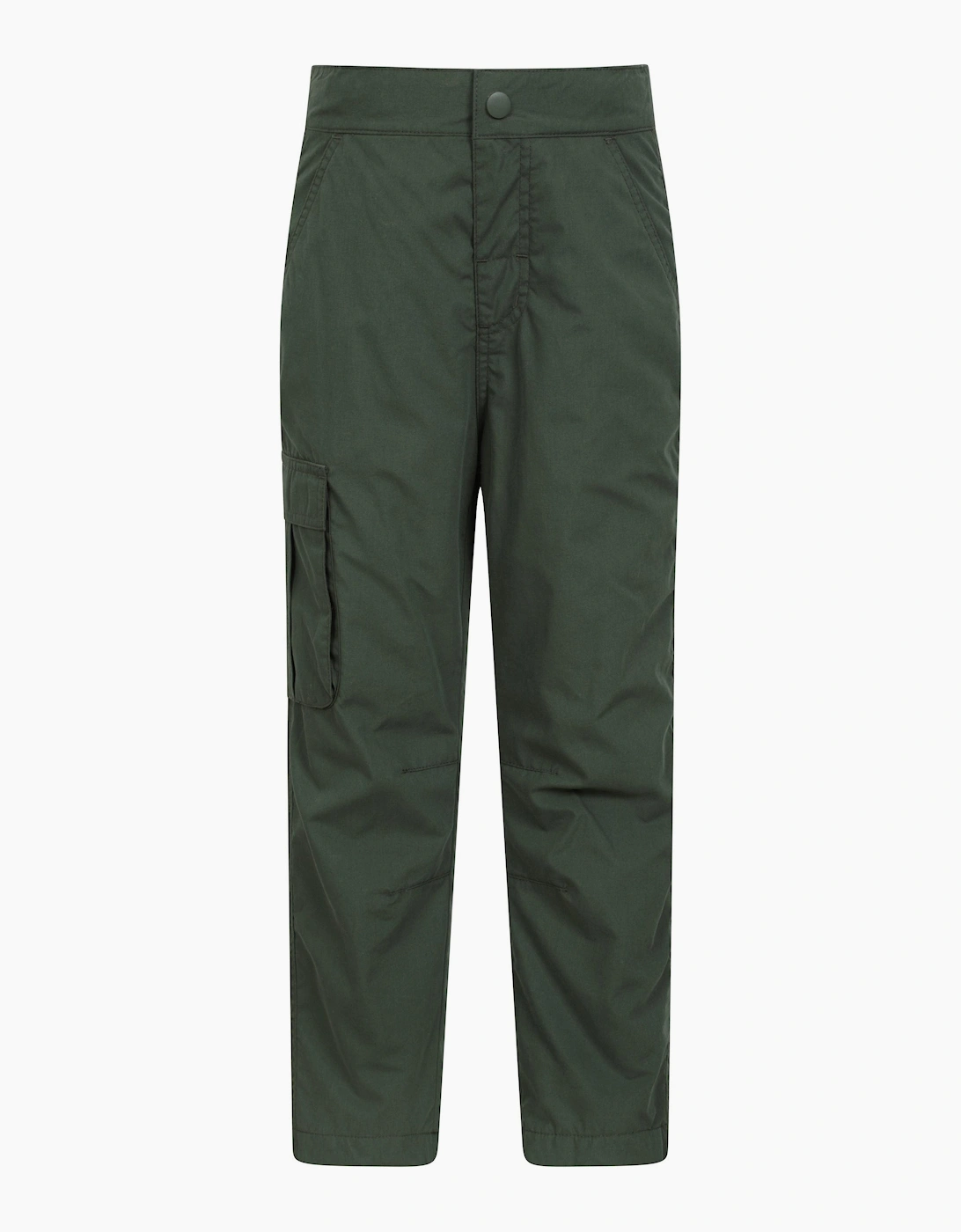 Mountain Warehouse Boys Green 'S Childrens/ Trek Winter Hiking Trousers - Size: 7 Years/8 Years Kids