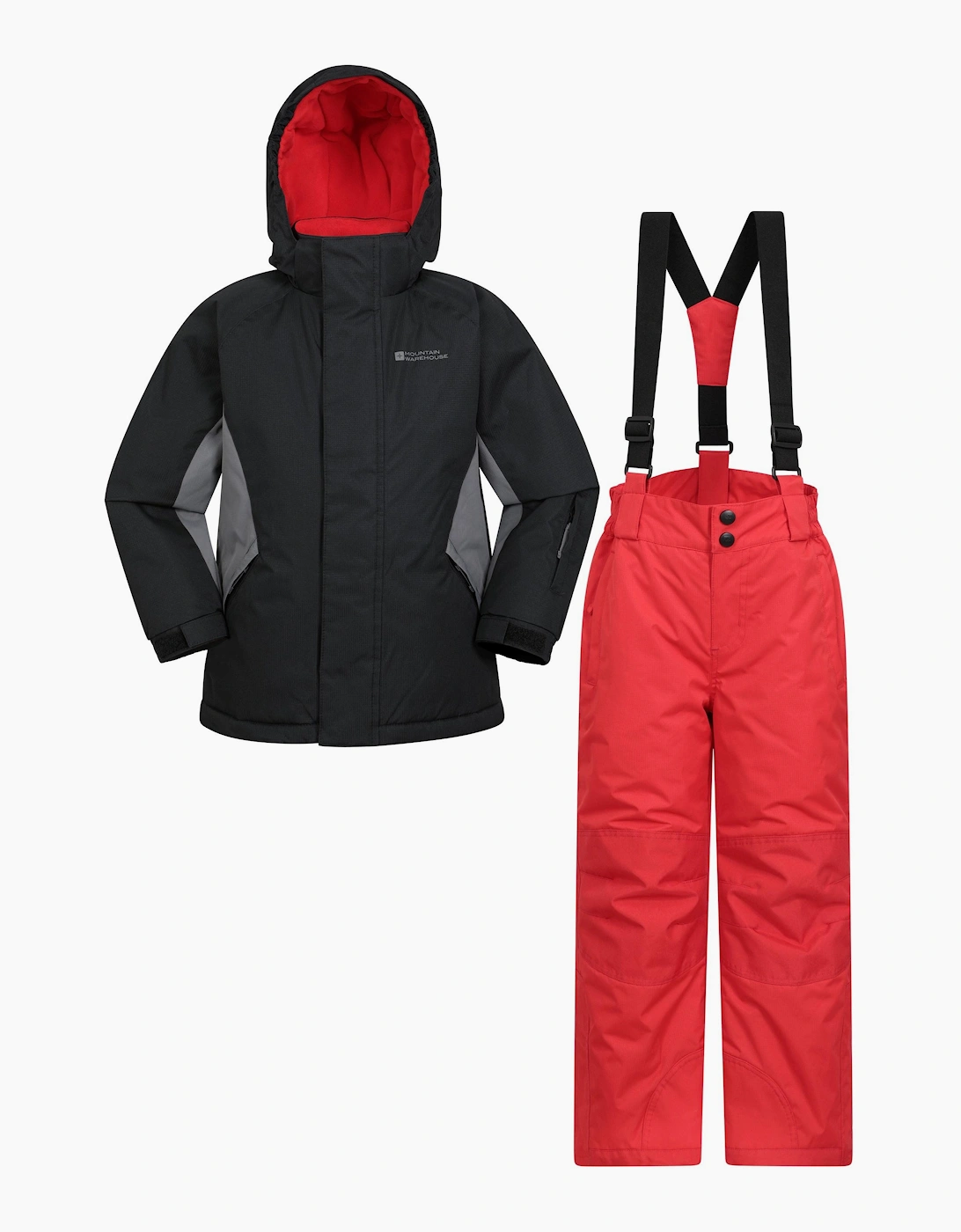 Mountain Warehouse Boy's Mountain Warehouse Childrens/Kids Ski Jacket & Trousers Set - Black
