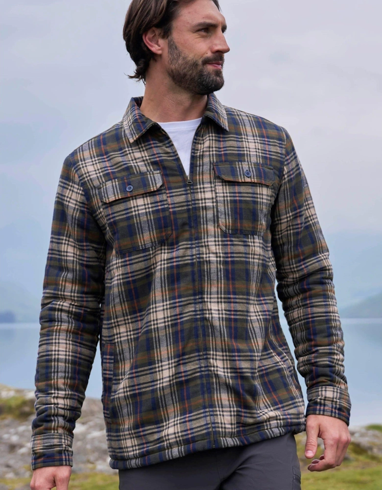 Mens Stream II Flannel Lined Shirt