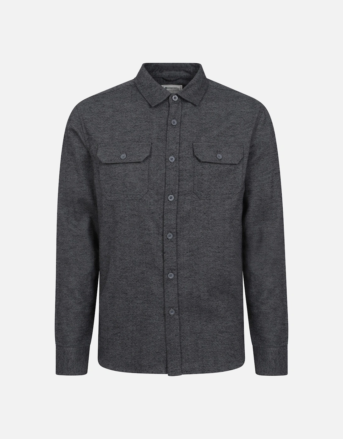 Mens Trace Flannel Long-Sleeved Shirt