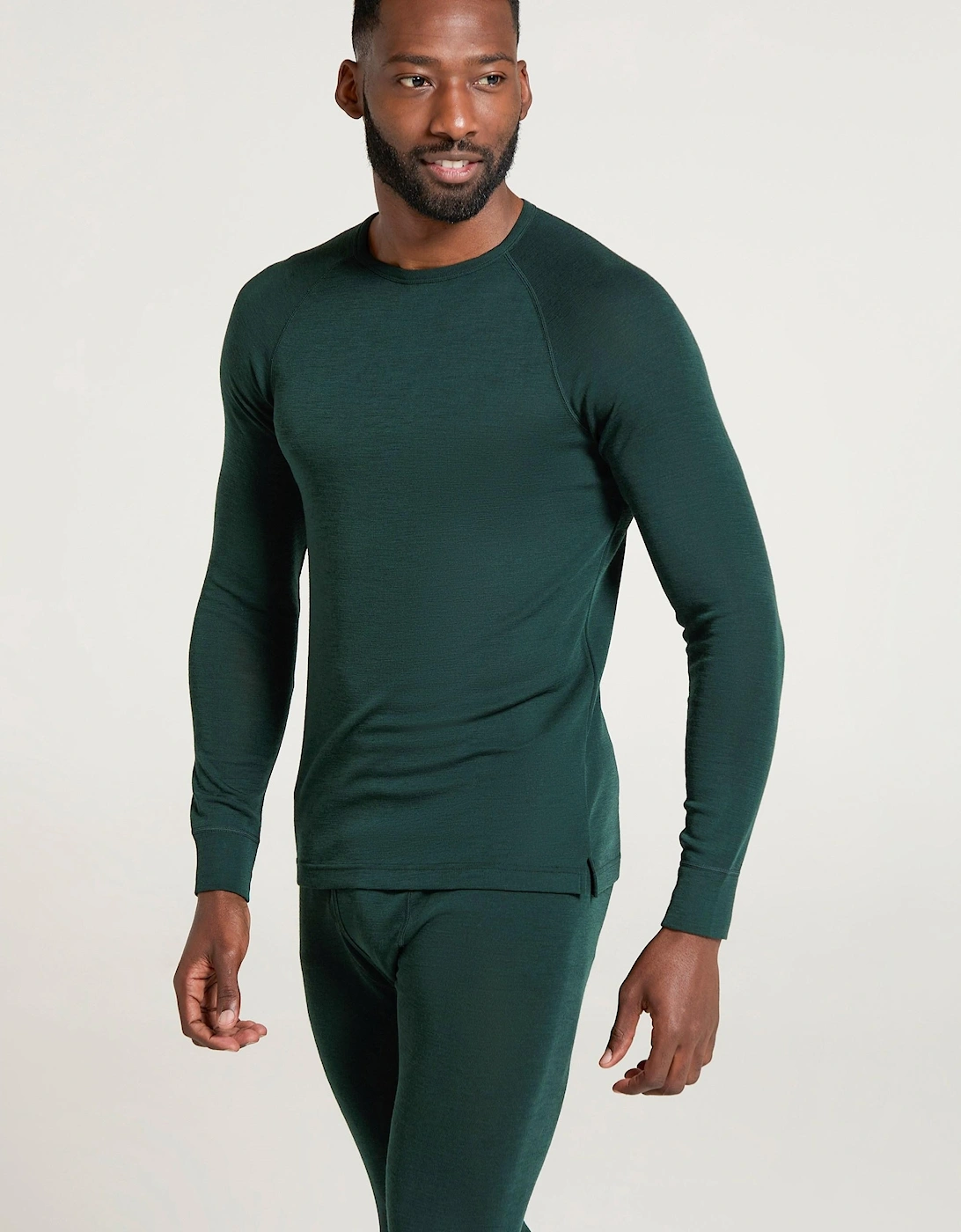 Mens Merino Wool Thermal Top