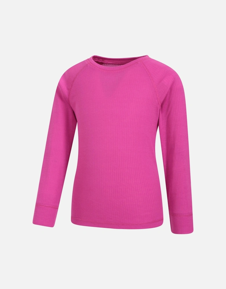 Childrens/Kids Talus Round Neck Base Layer Top