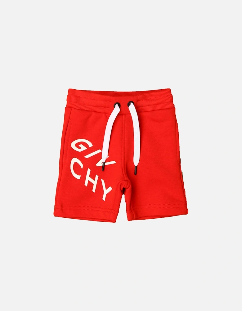 baby Boys Shorts Red