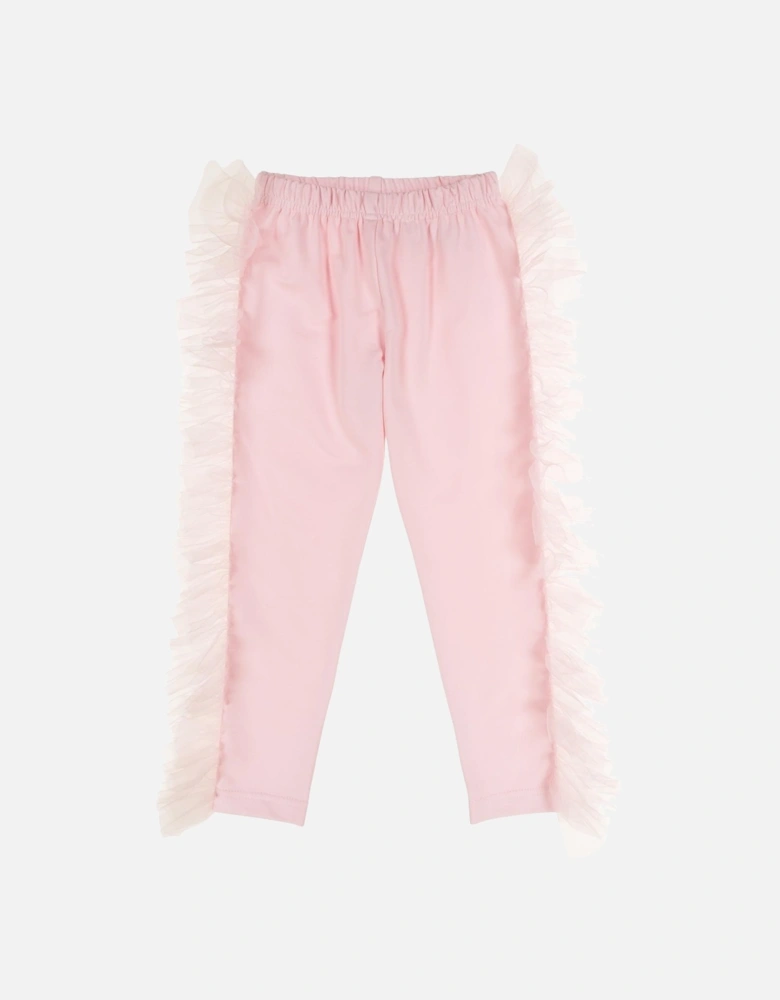 Pink Tulle Legging Set