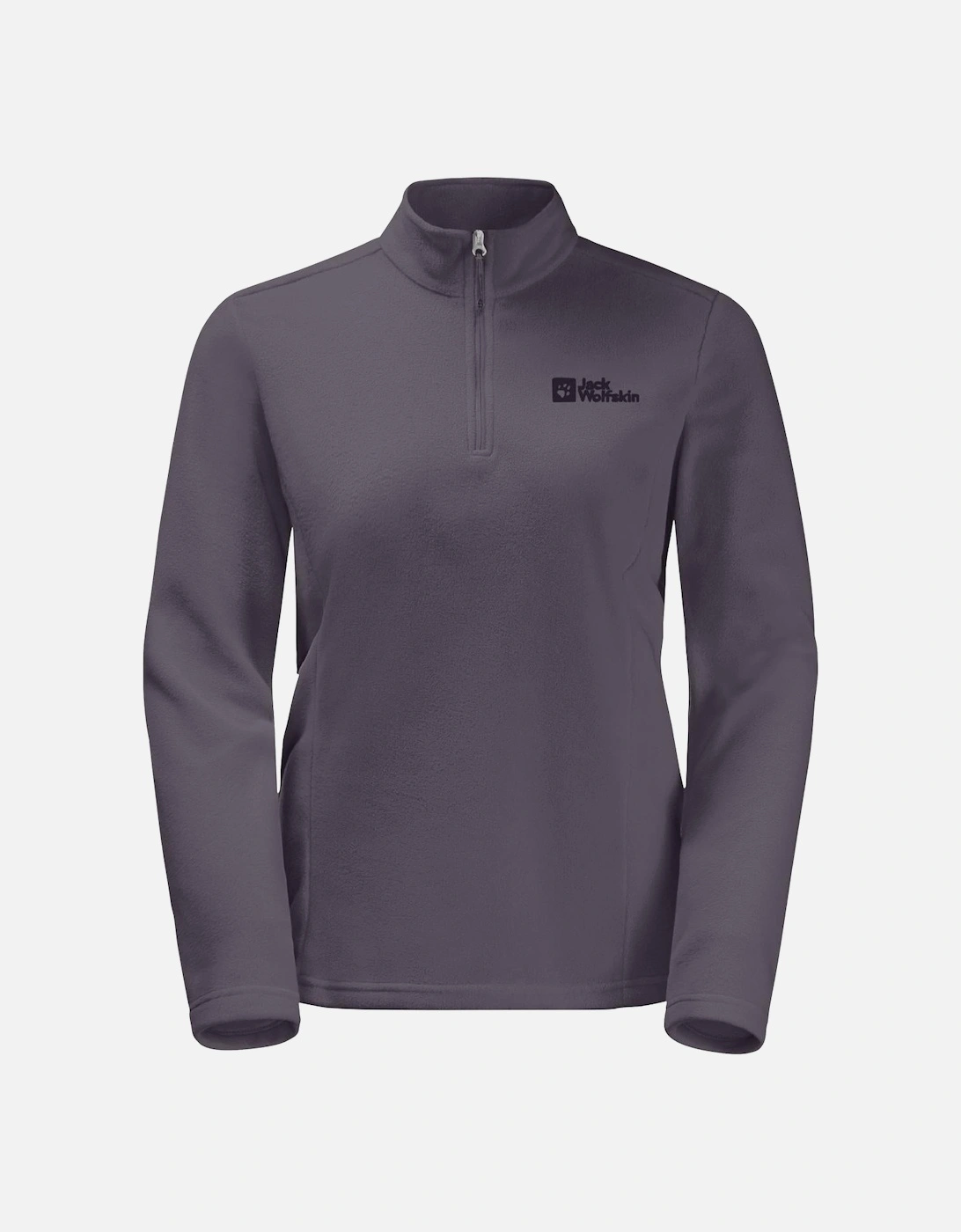 Women's Jack Wolfskin Womens Taunus Half Zip Pullover Fleece - Tan - Size: 12