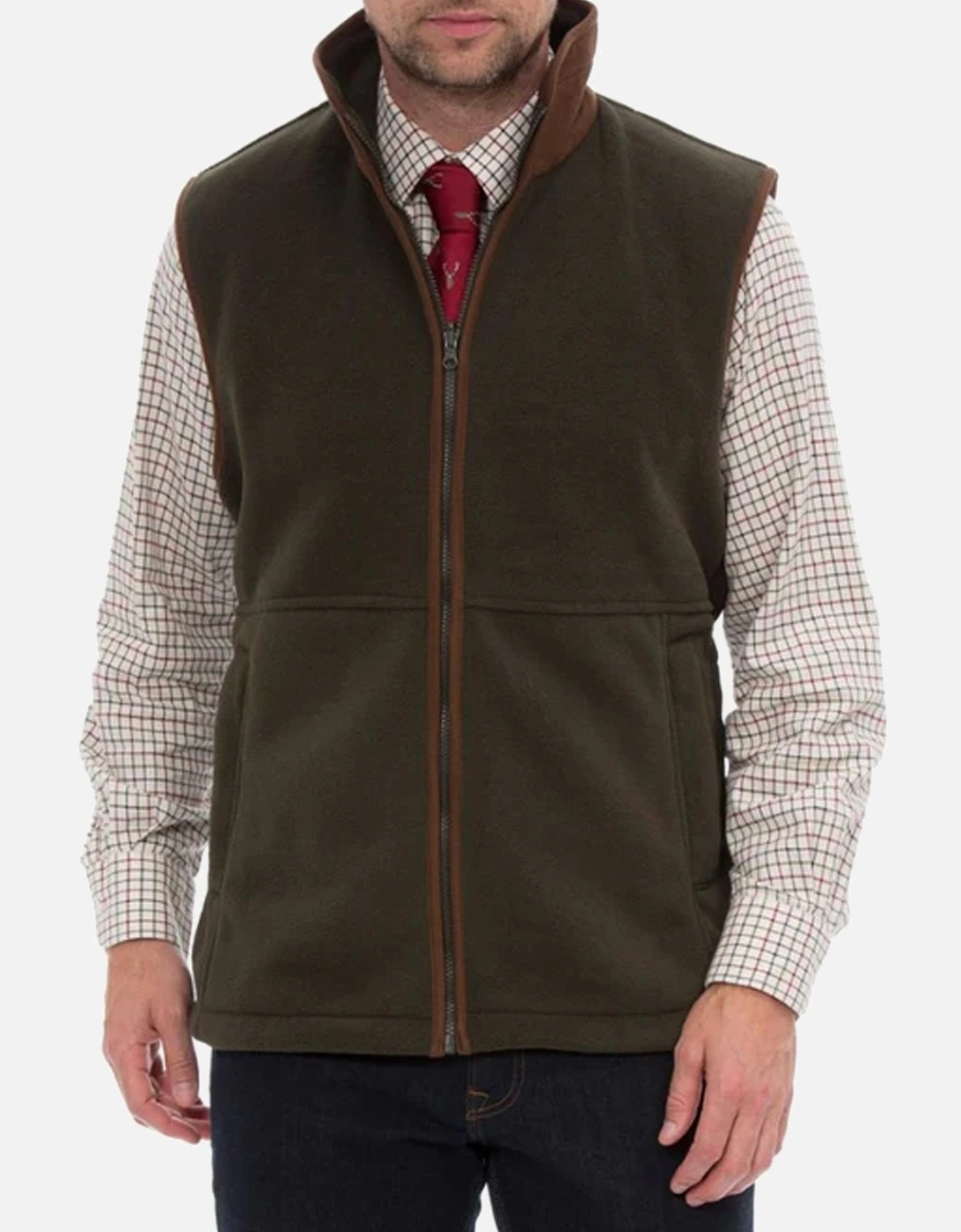 Men's Aylsham Fleece Gilet Green