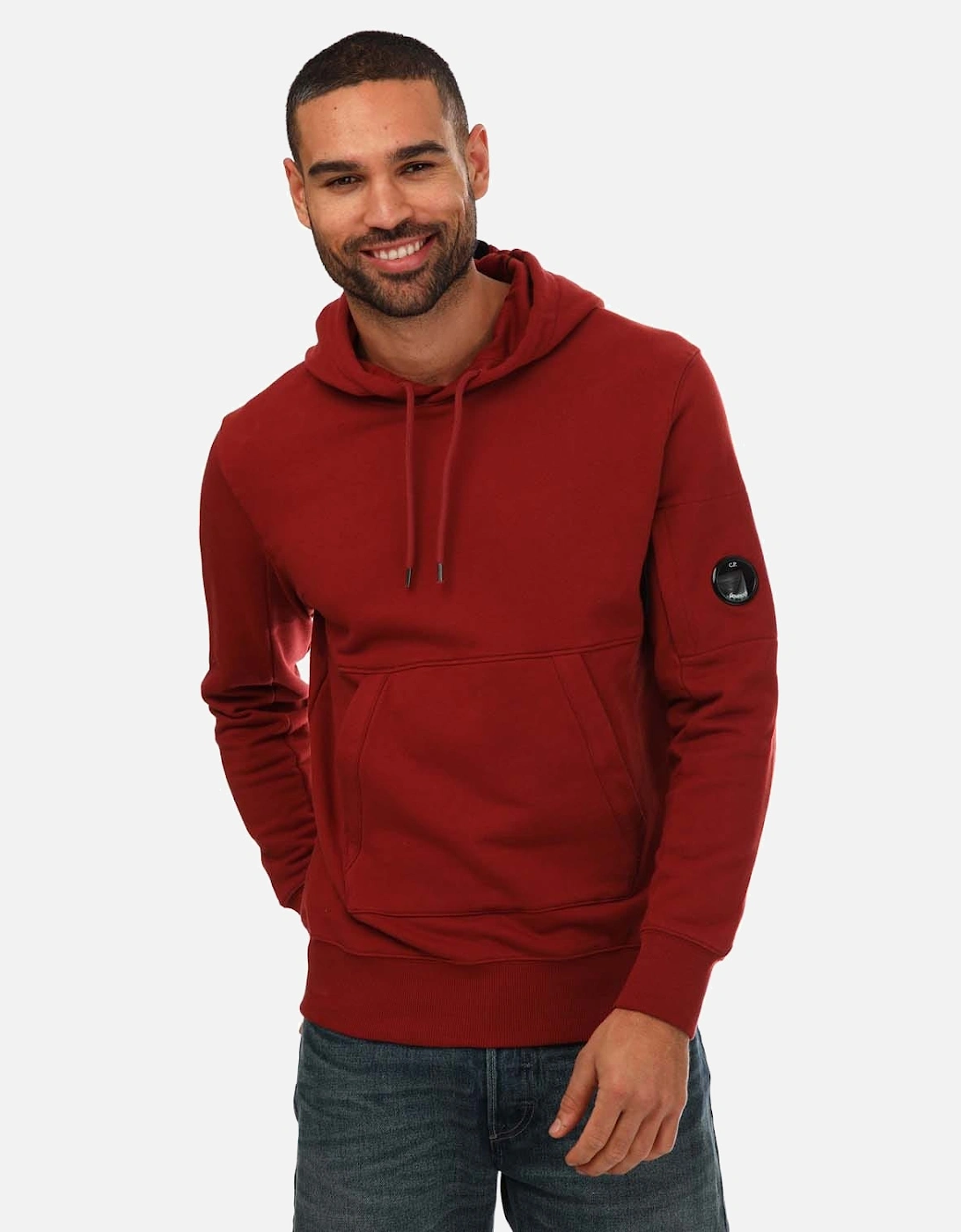 Diagonal Raised Fleece Lens Hoodie - Mens Diagonal Raised Fleece Hoodie, 5 of 4