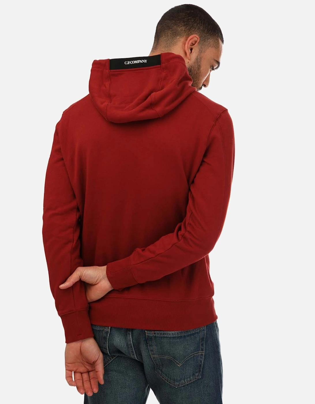 Diagonal Raised Fleece Lens Hoodie - Mens Diagonal Raised Fleece Hoodie