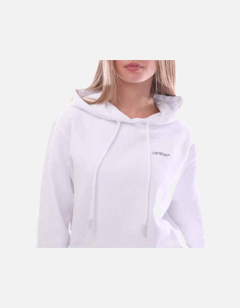 Floral Embroidered Arrow Regular Hoodie
