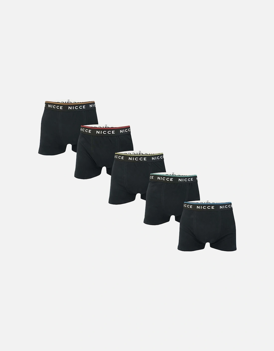 Mens Foxwell 5 Pack Boxer Shorts, 2 of 1