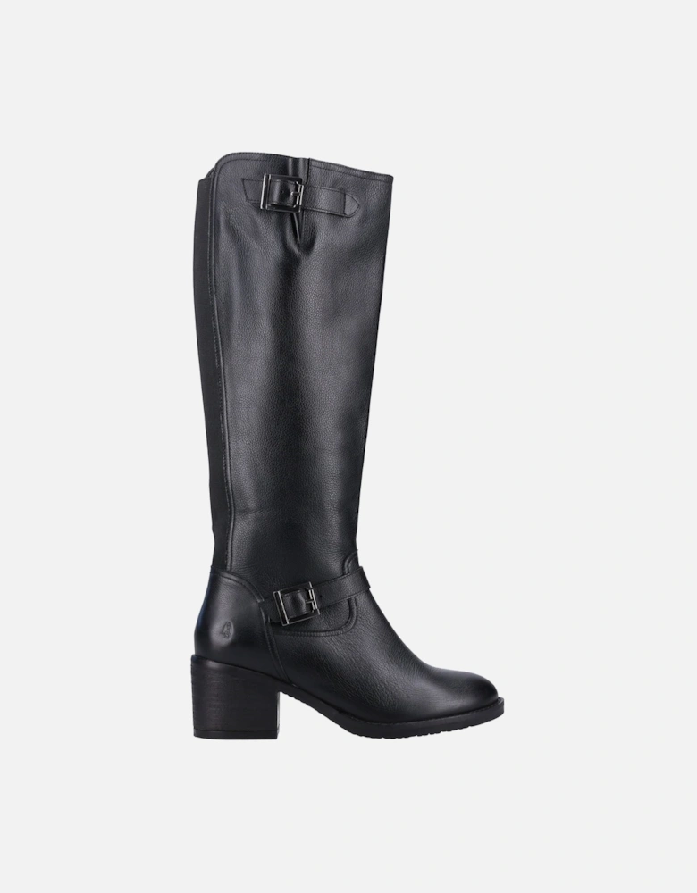 Heidi Leather Women's Black Leather Boots