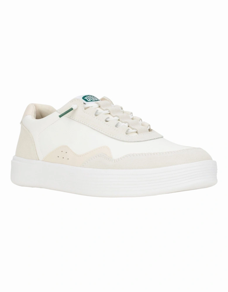 HEYDUDE model Hudson Classic Trainers Male in Light Beige/White