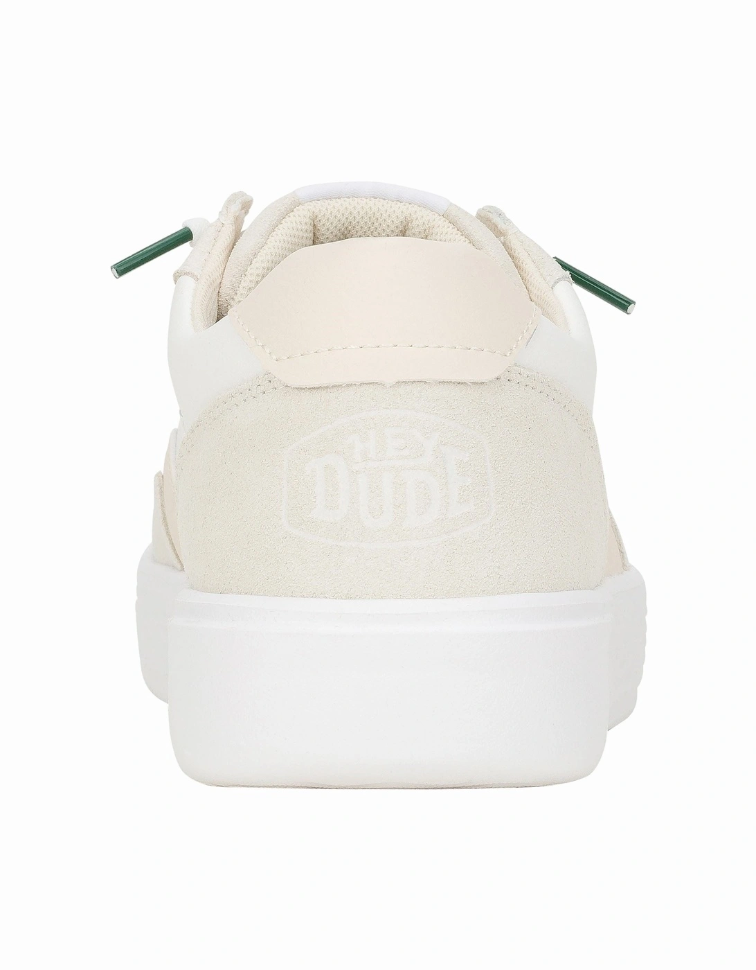 HEYDUDE model Hudson Classic Trainers Male in Light Beige/White