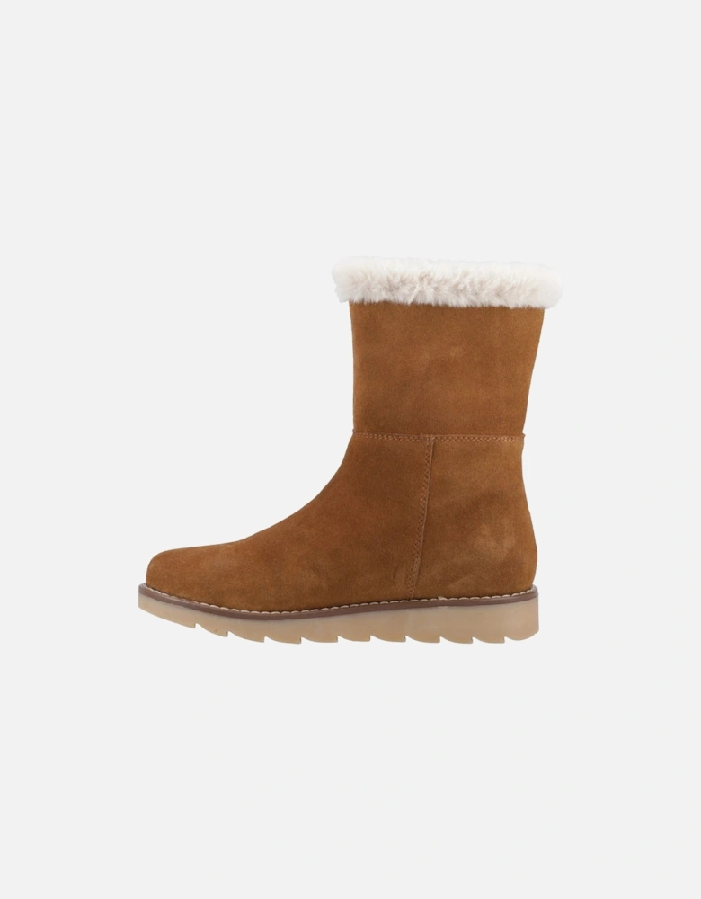 Mary Suede Women's Tan Boots