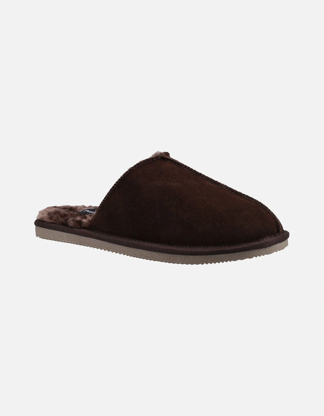 Coady Suede Men's Brown Slippers, 5 of 4