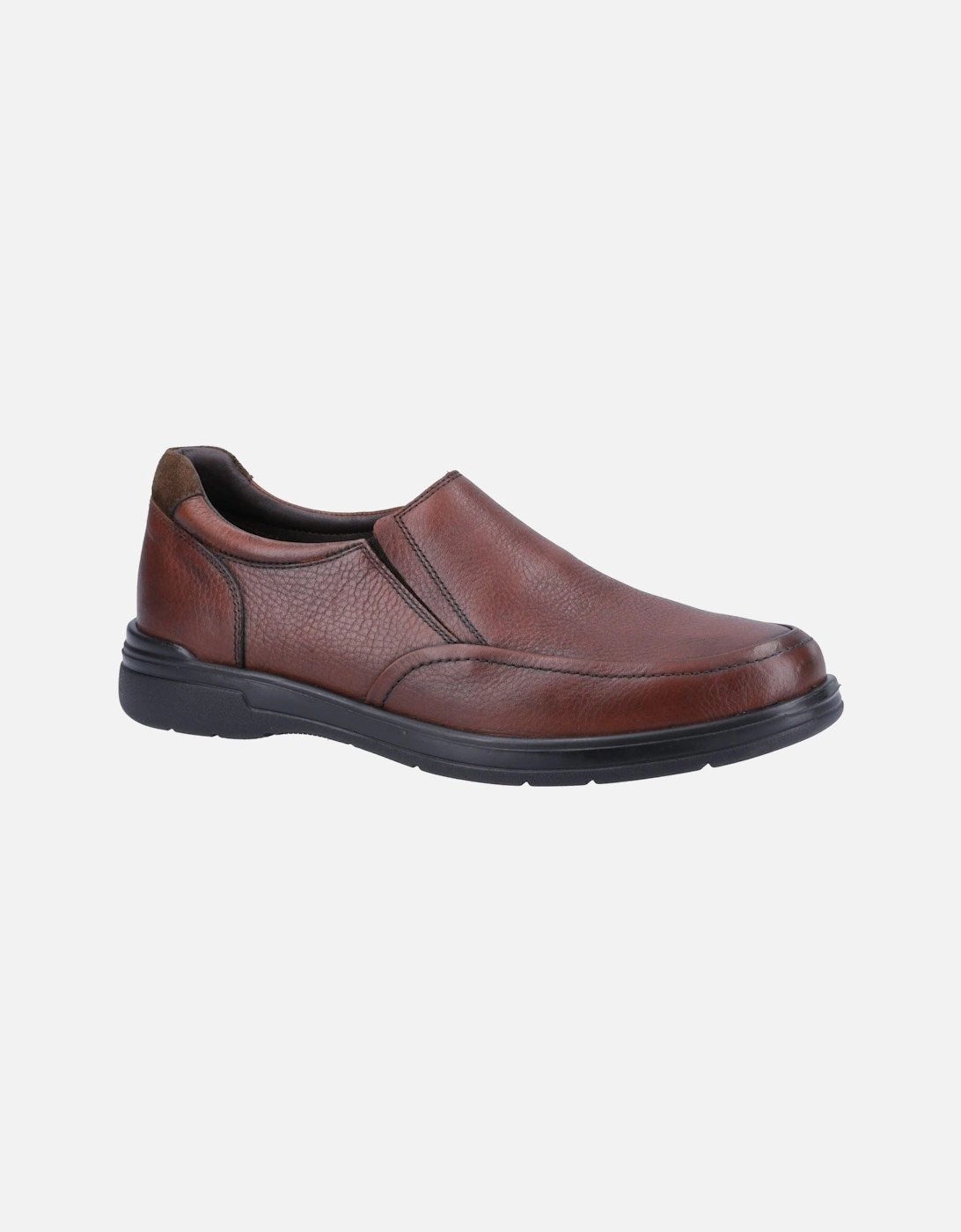 model Matthew Slip On Shoe Male in Brown, 6 of 5