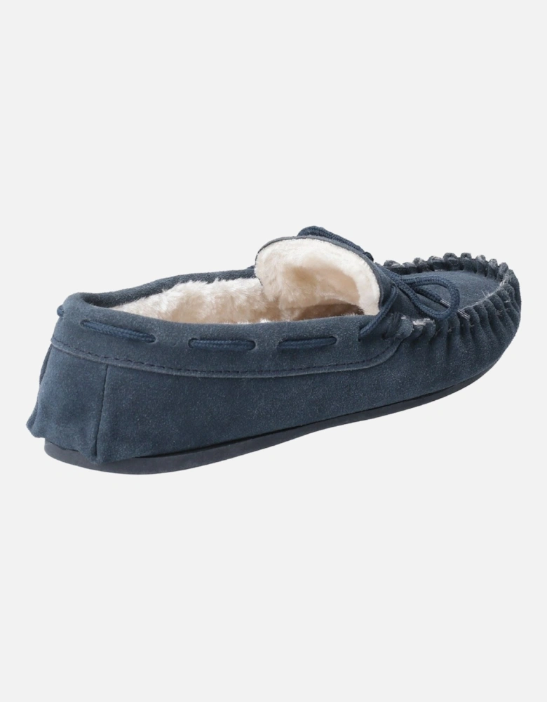 Allie Suede Women's Navy Slippers