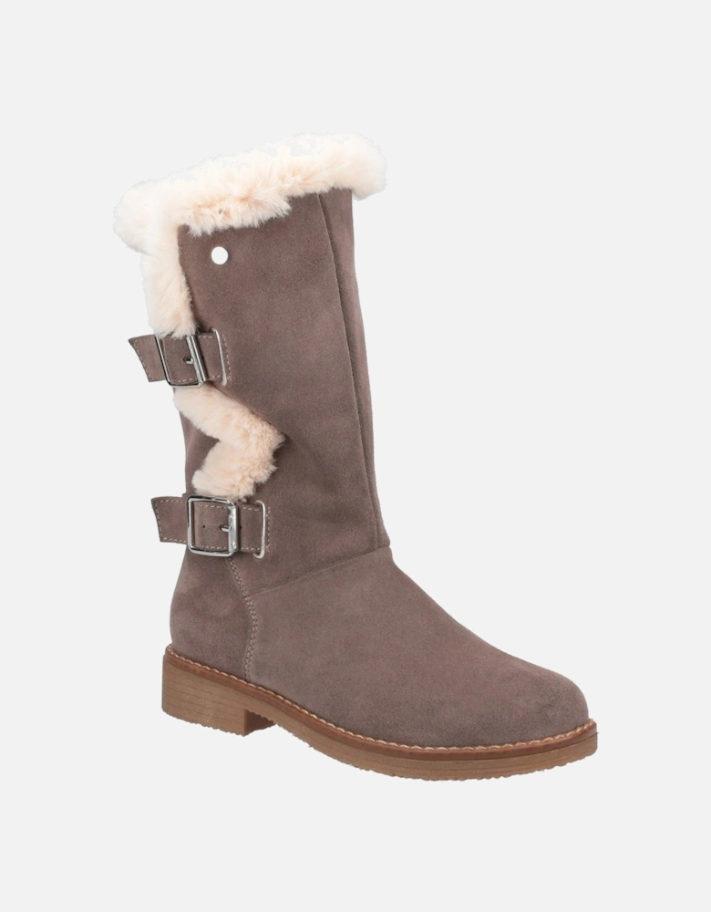 Megan Suede Women's Grey Boots