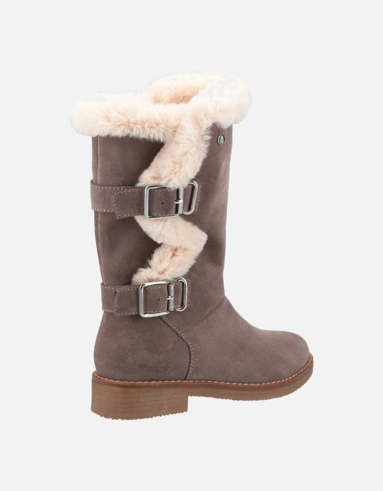 Megan Suede Women's Grey Boots