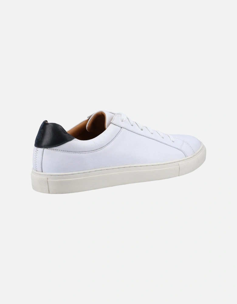 Colton Leather Men's White Trainers