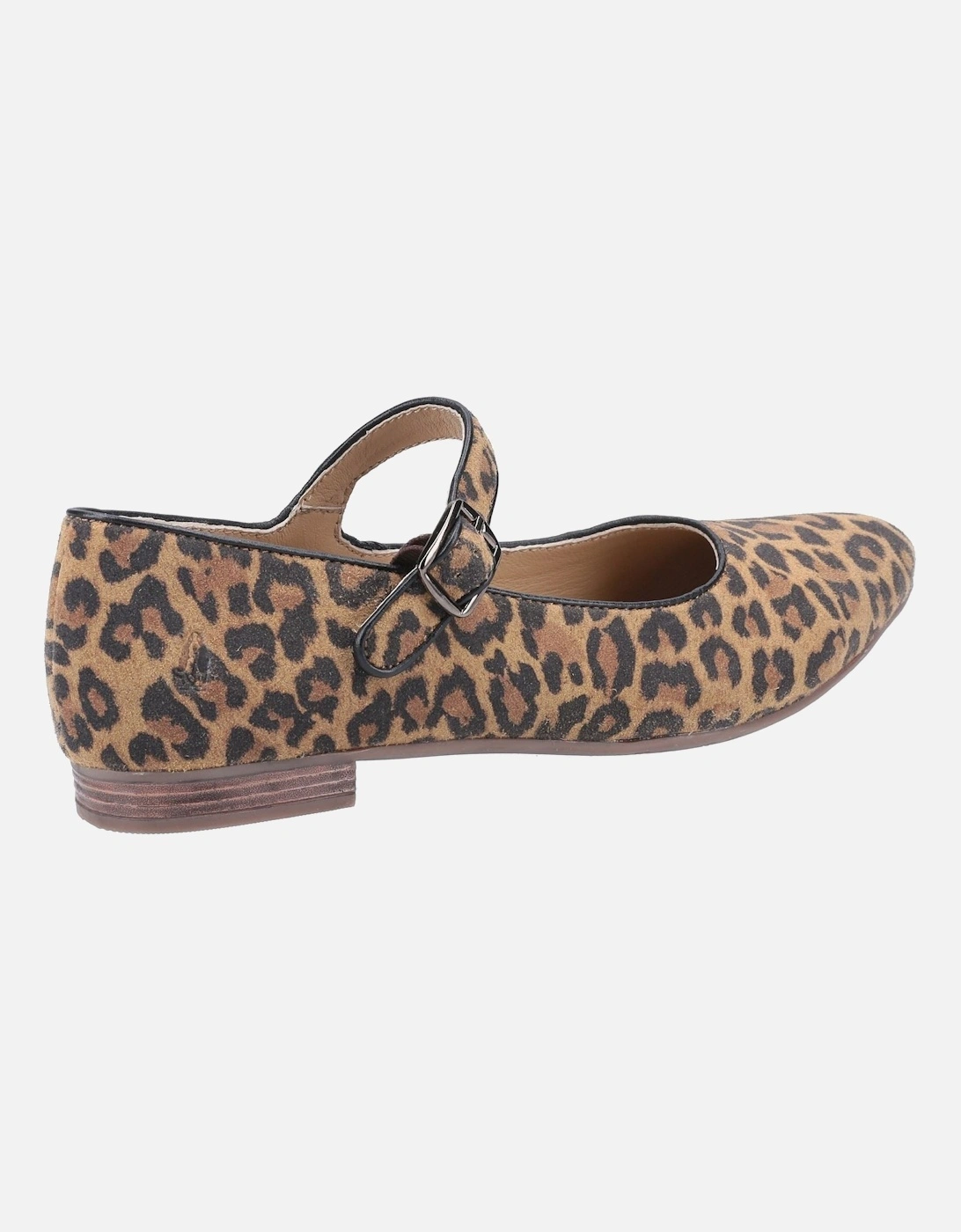 Melissa Strap Suede Women's Leopard Flats