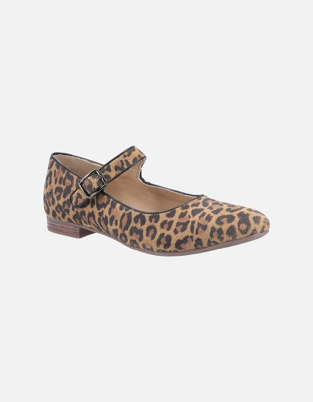 Hush Puppies Women's Hush Puppies Women's Melissa Strap Shoe in Leopard - Brown