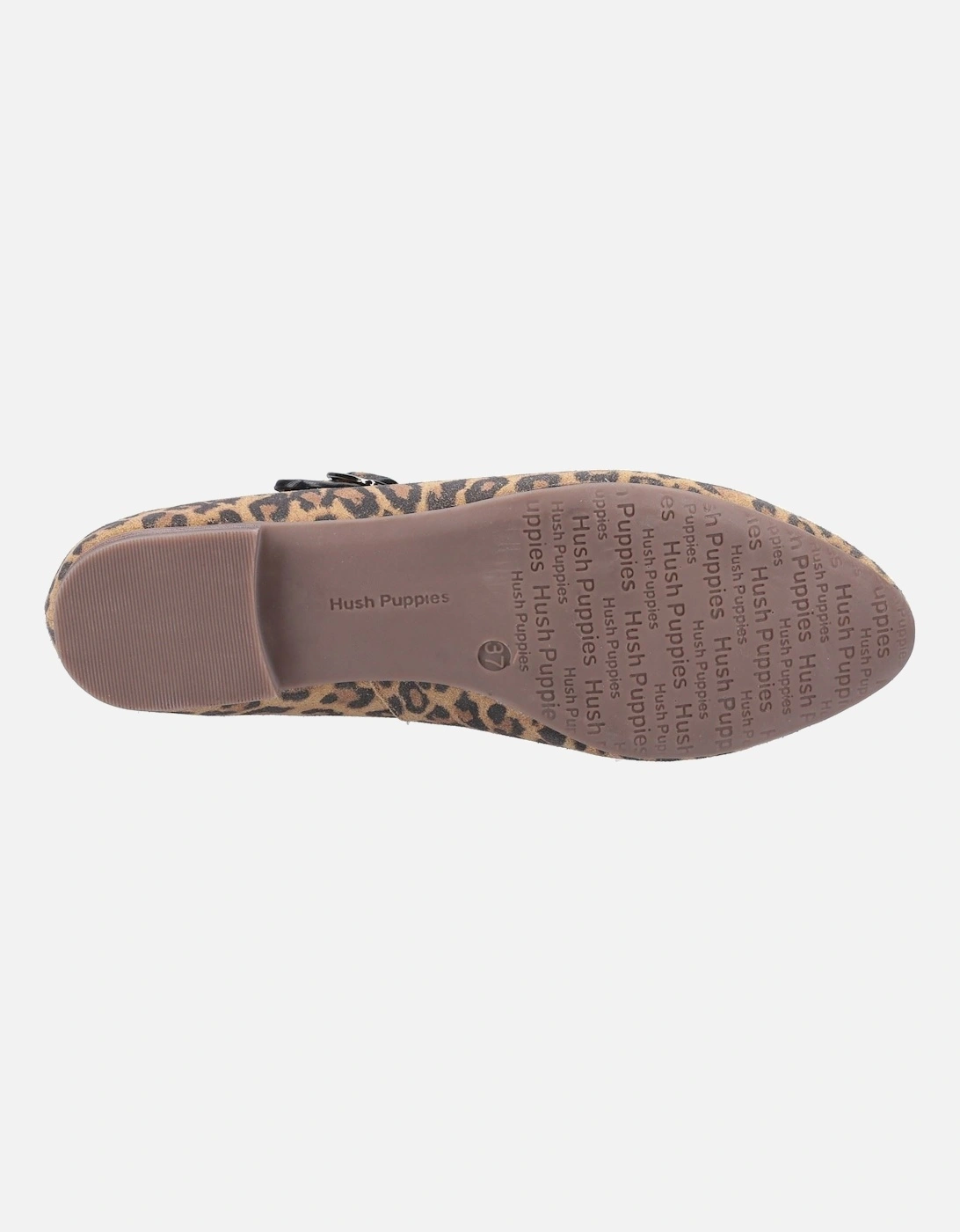 Melissa Strap Suede Women's Leopard Flats