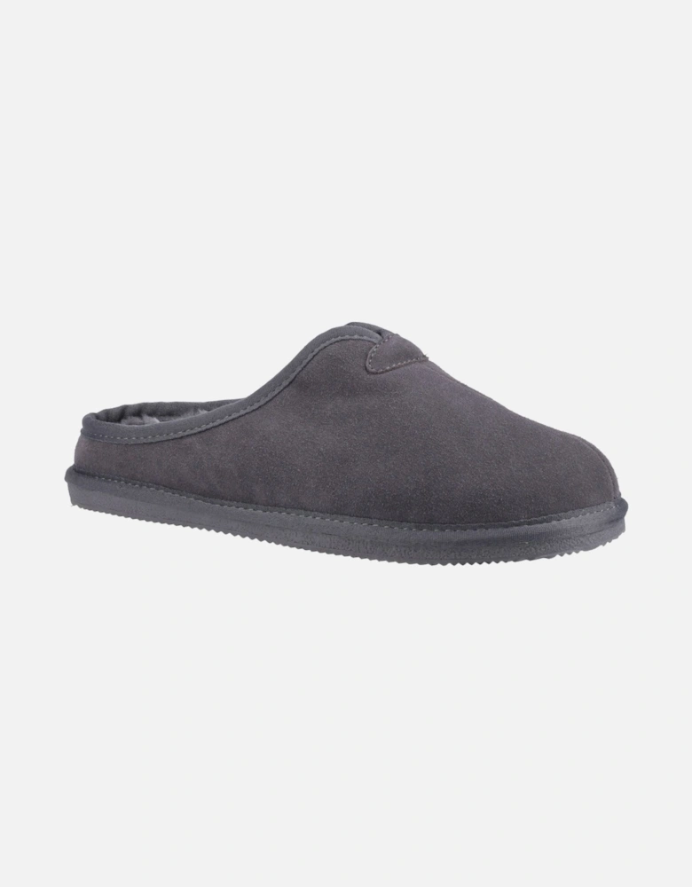 Conrad Suede Men's Grey Slippers