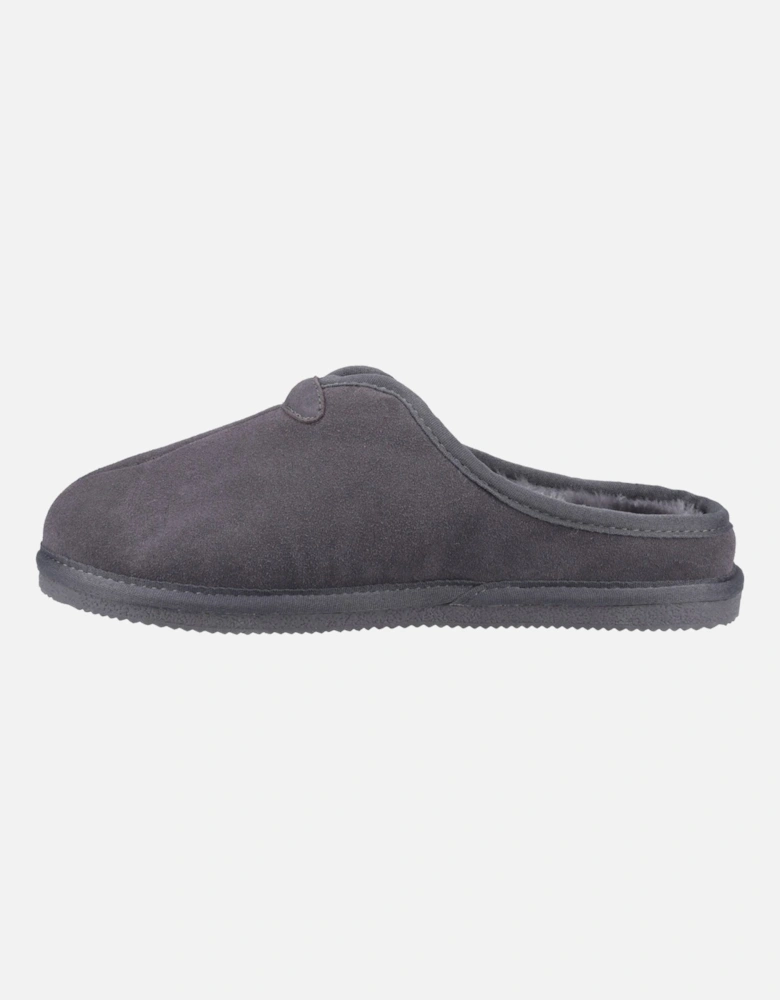 Conrad Suede Men's Grey Slippers