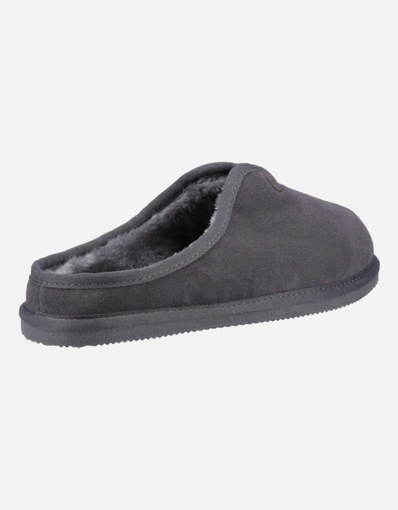 Conrad Suede Men's Grey Slippers