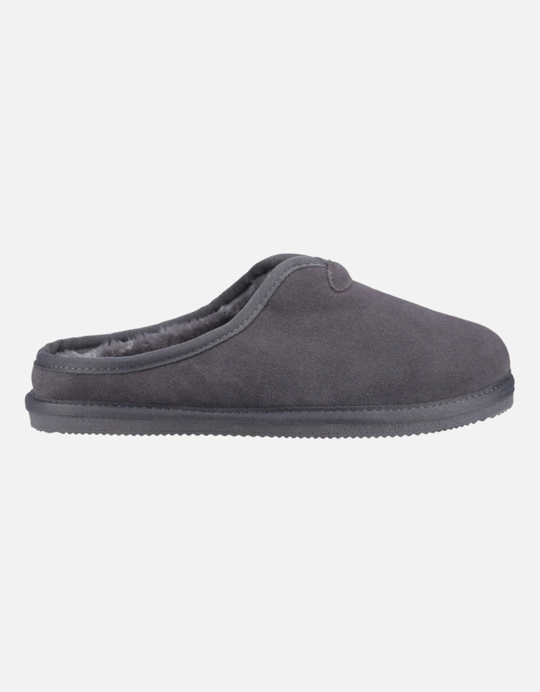 Conrad Suede Men's Grey Slippers