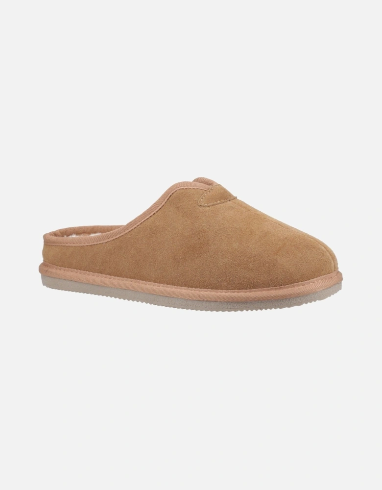 Conrad Suede Men's Tan Slippers