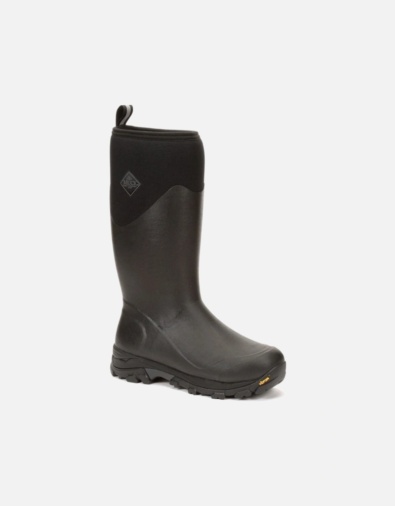 Muck Boots model Arctic Ice Tall Wellingtons Male in Black