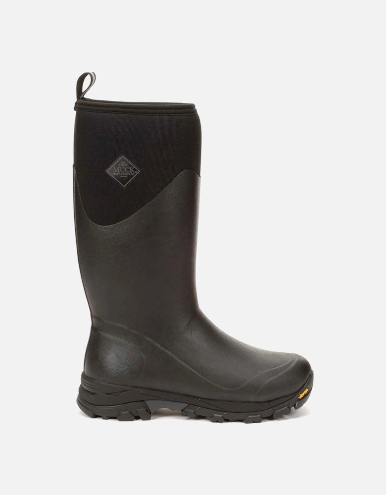 Muck Boots model Arctic Ice Tall Wellingtons Male in Black