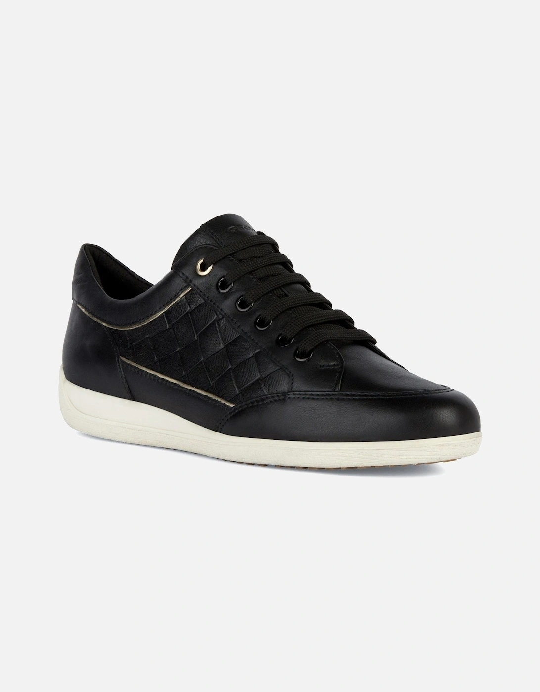 Geox Women's Black D Myria A Sneakers In - : 7.5 Size 7.5
