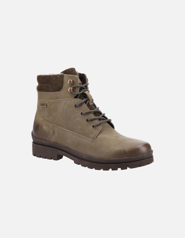 model Annay Mid Boots Female in Khaki