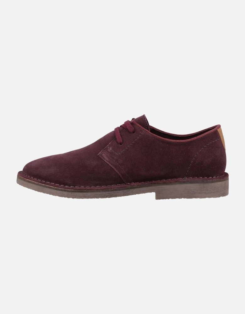 Scout Suede Men's Bordeaux Lace-Up Shoes