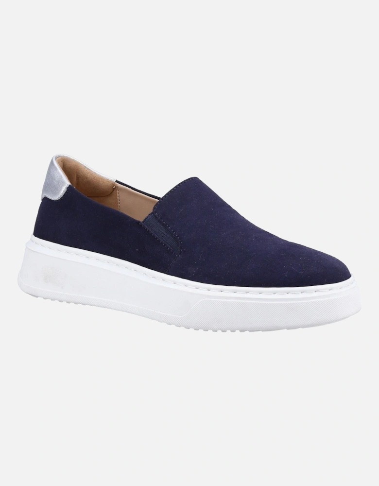 Corinne Leather Women's Navy Trainers