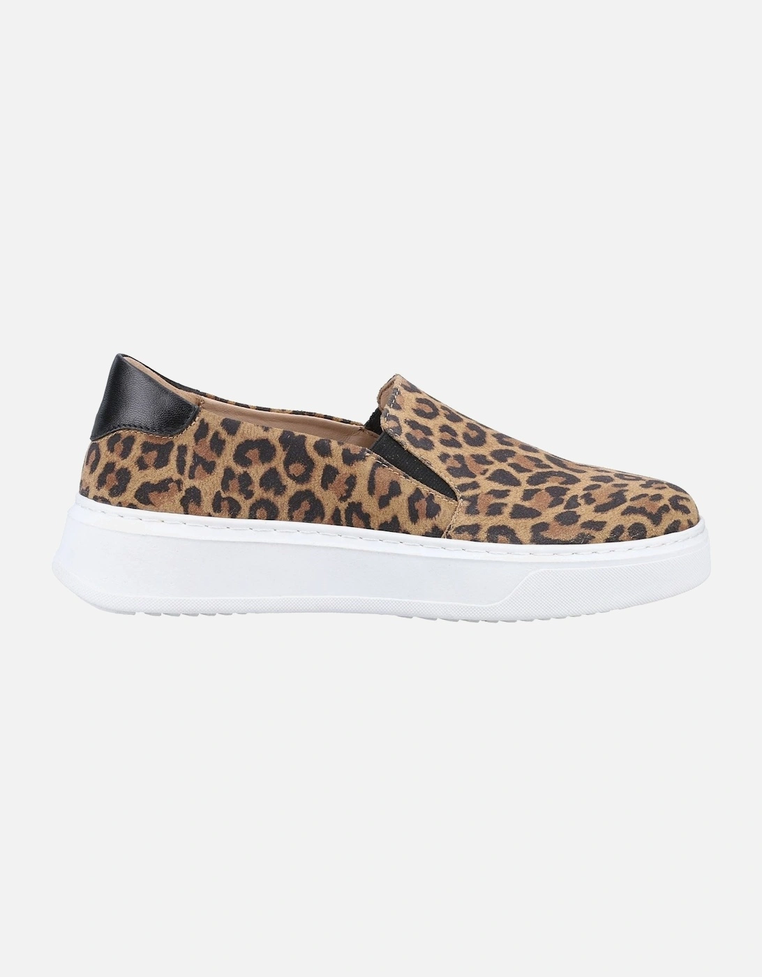 Corinne Leather Women's Leopard Trainers