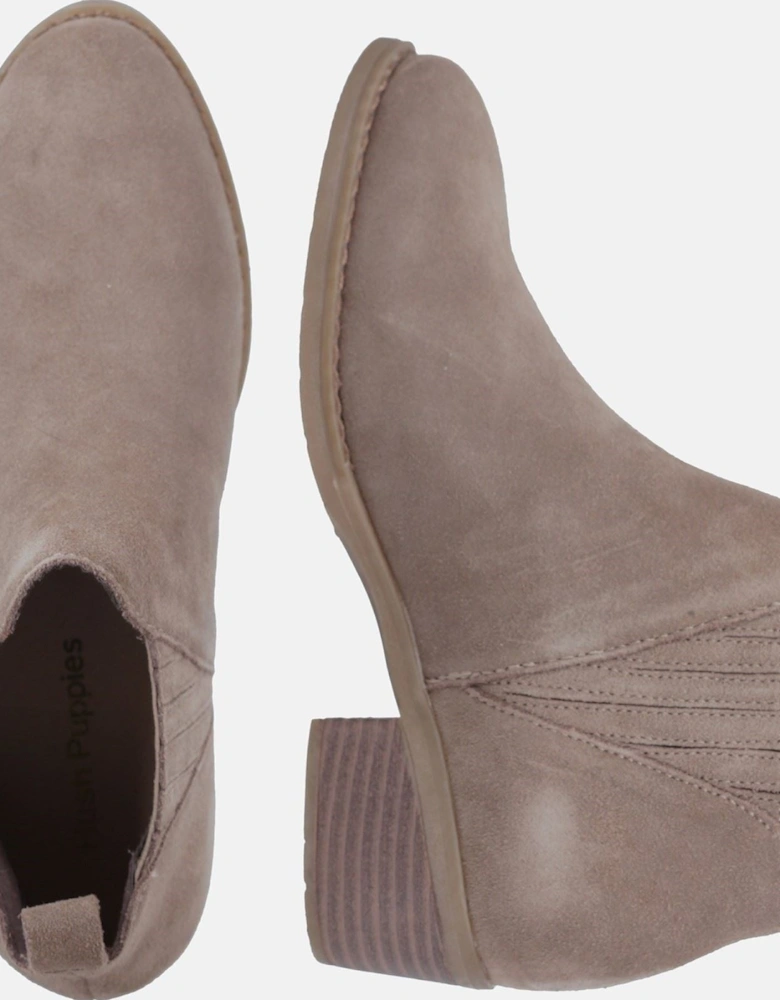 model Isobel Ankle Boot Female in Taupe