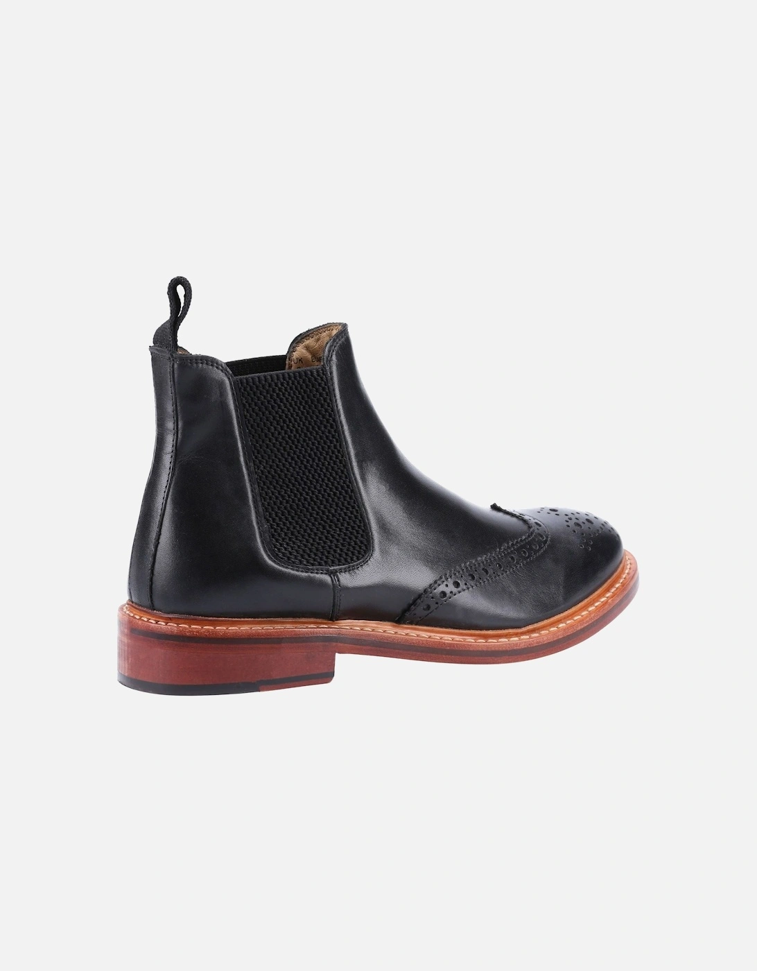 model Siddington Leather Goodyear Welt Boot Male in Black