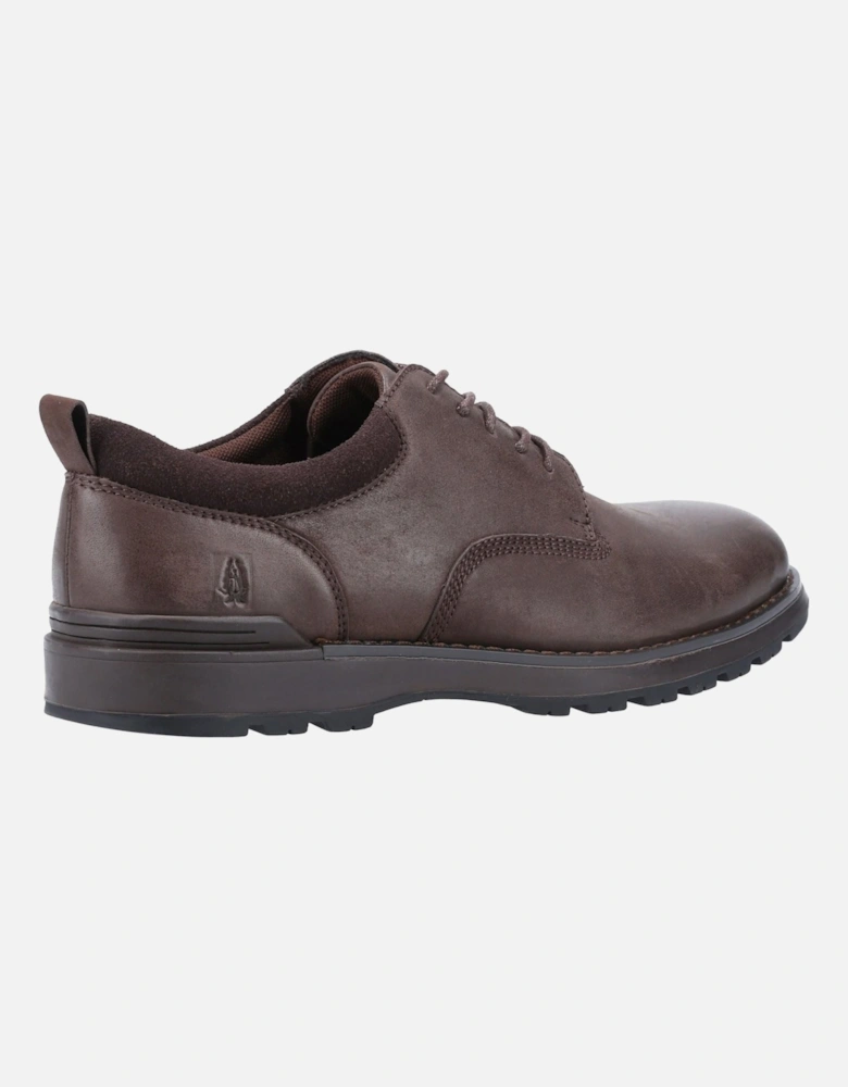 Dylan Leather And Suede Men's Brown Lace-Up Shoes