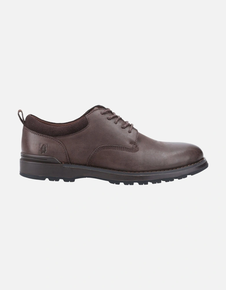 Dylan Leather And Suede Men's Brown Lace-Up Shoes