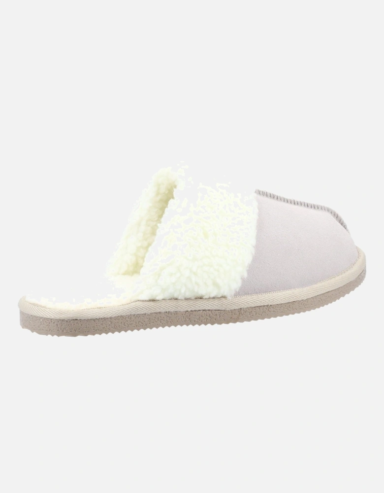 Arianna Suede Women's Beige Slippers