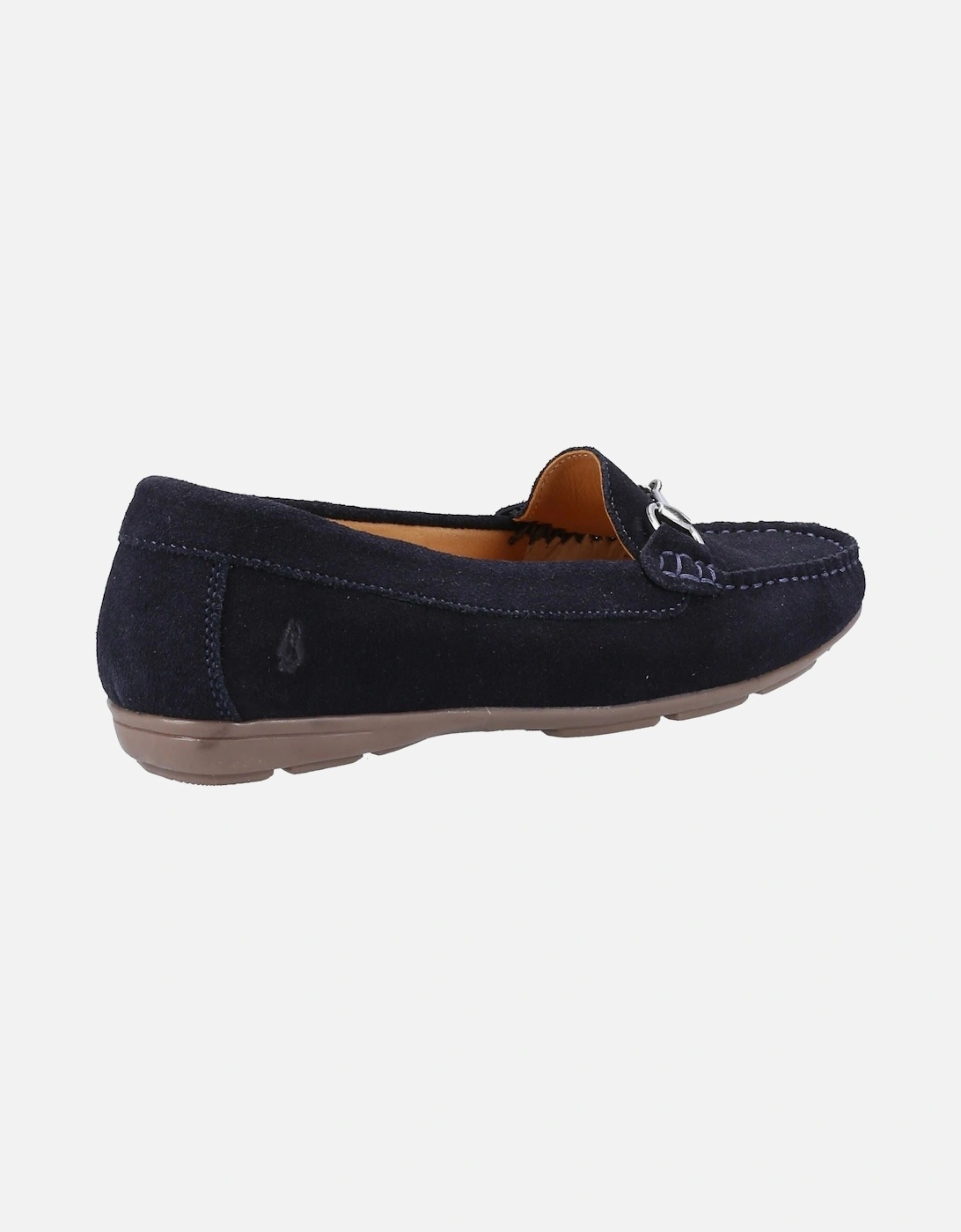 Molly Snaffle Suede Women's Navy Loafers