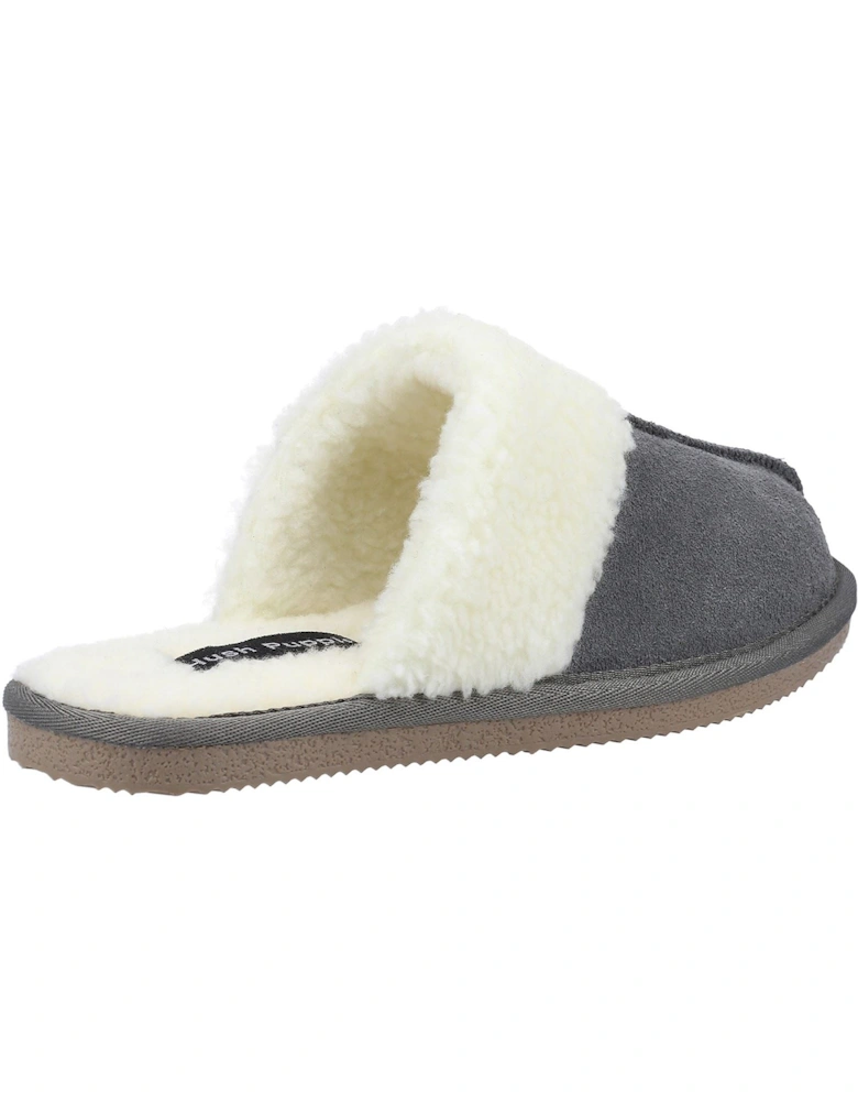 Arianna Suede Women's Grey Slippers