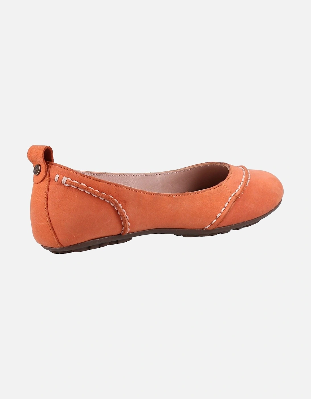 Janessa Leather Women's Coral Flats